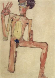 Nudo inginocchiato